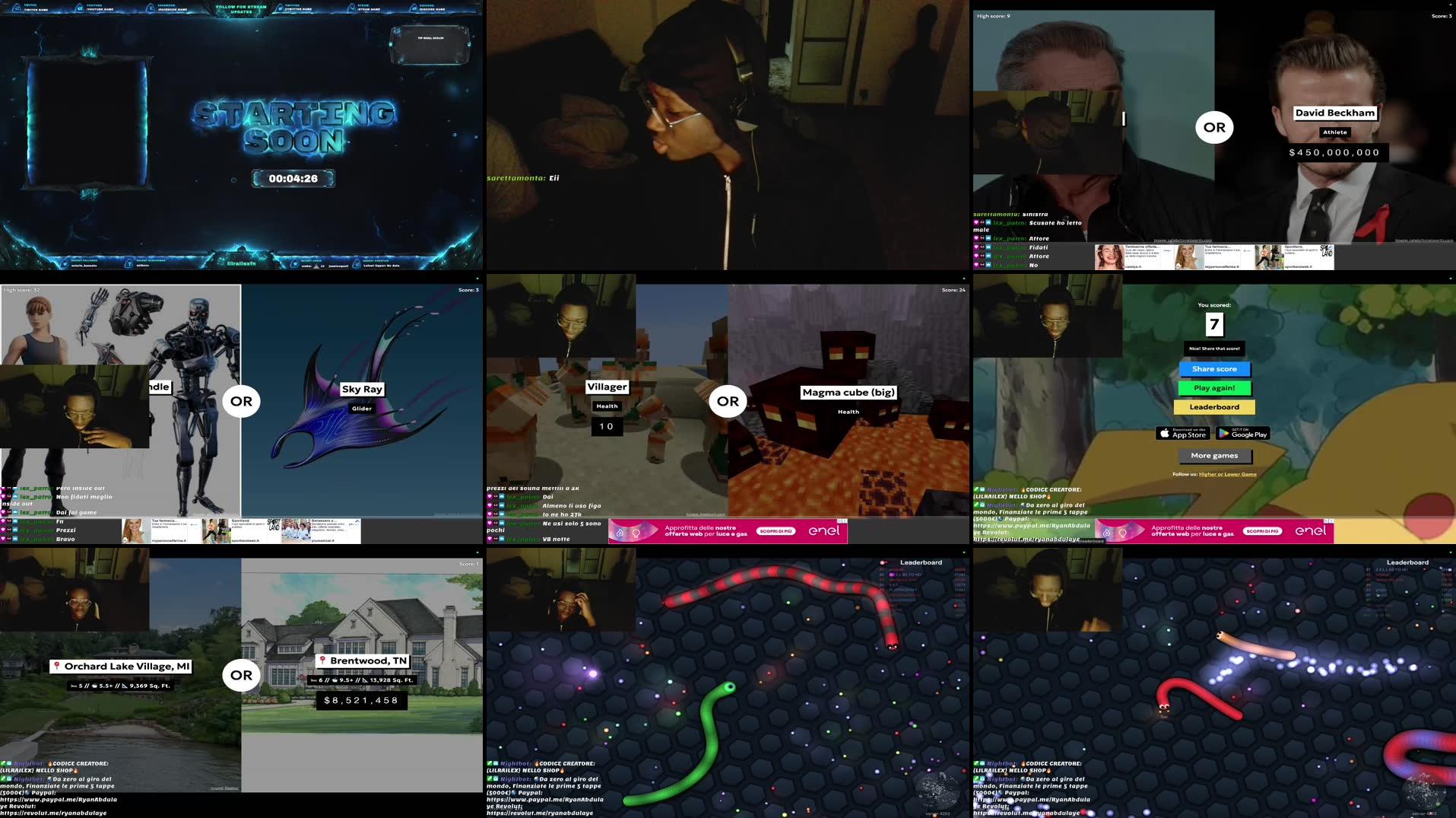 Recording Thumbnails