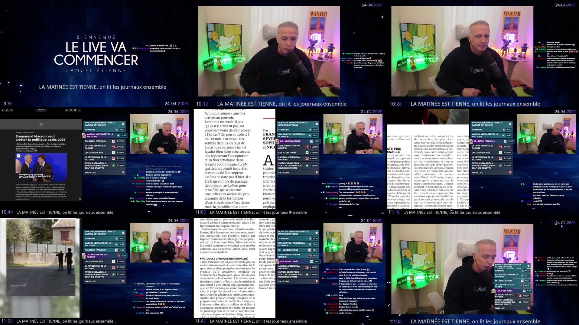 Recording Thumbnails