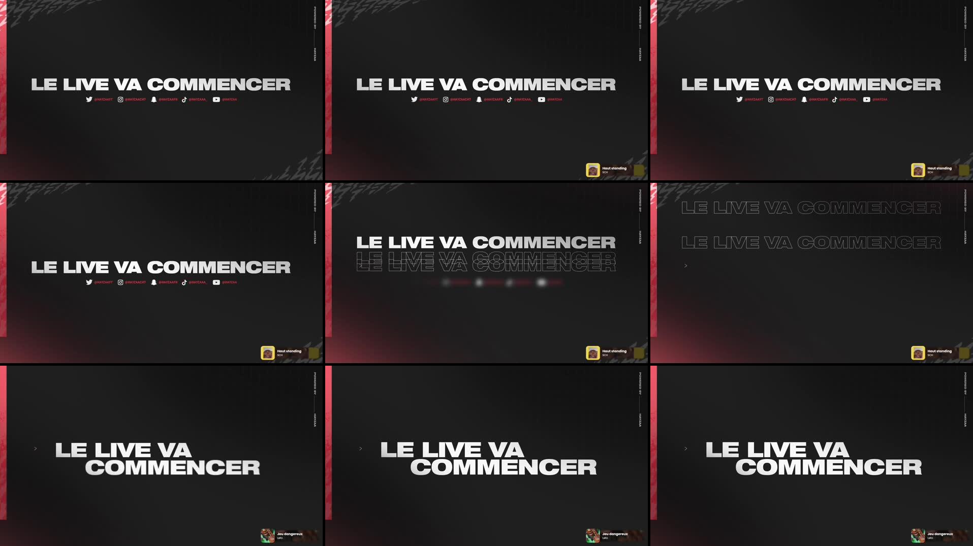 Recording Thumbnails