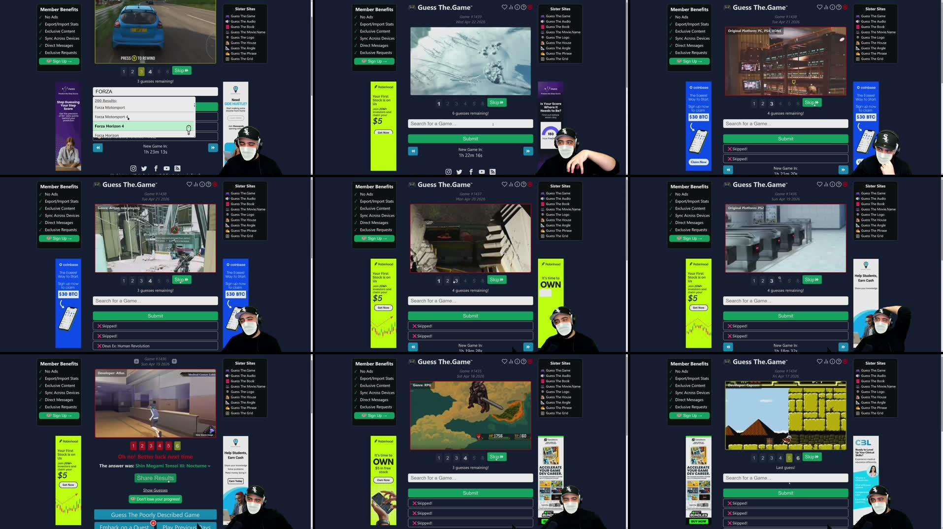 Recording Thumbnails