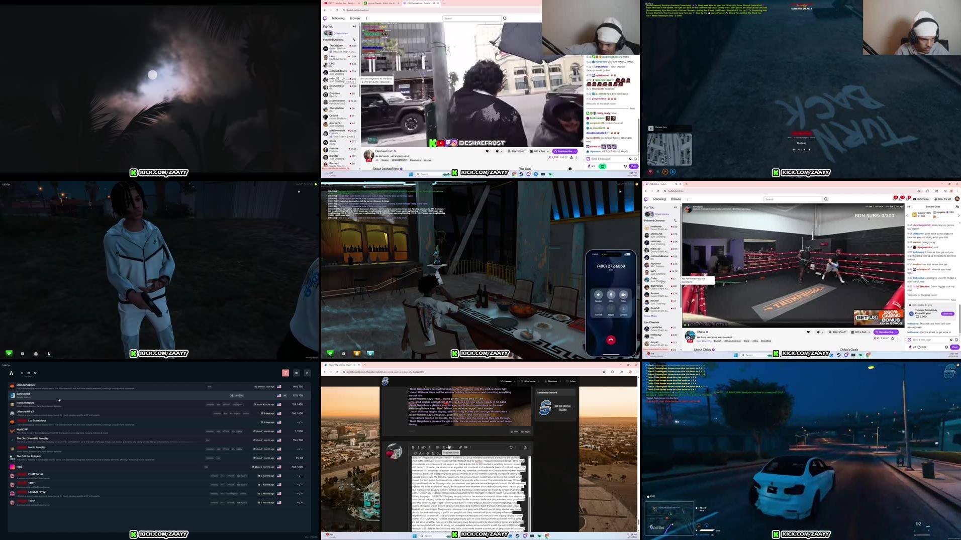 Recording Thumbnails