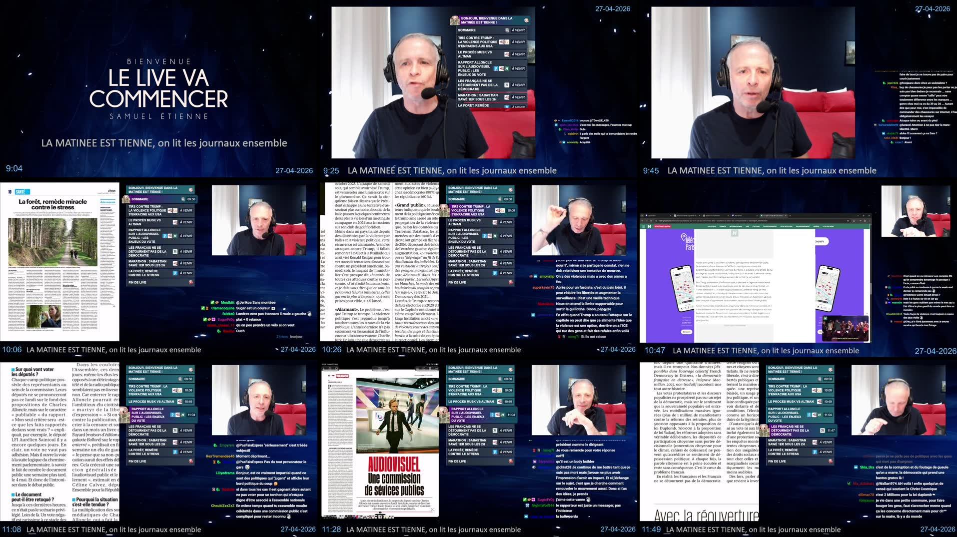 Recording Thumbnails