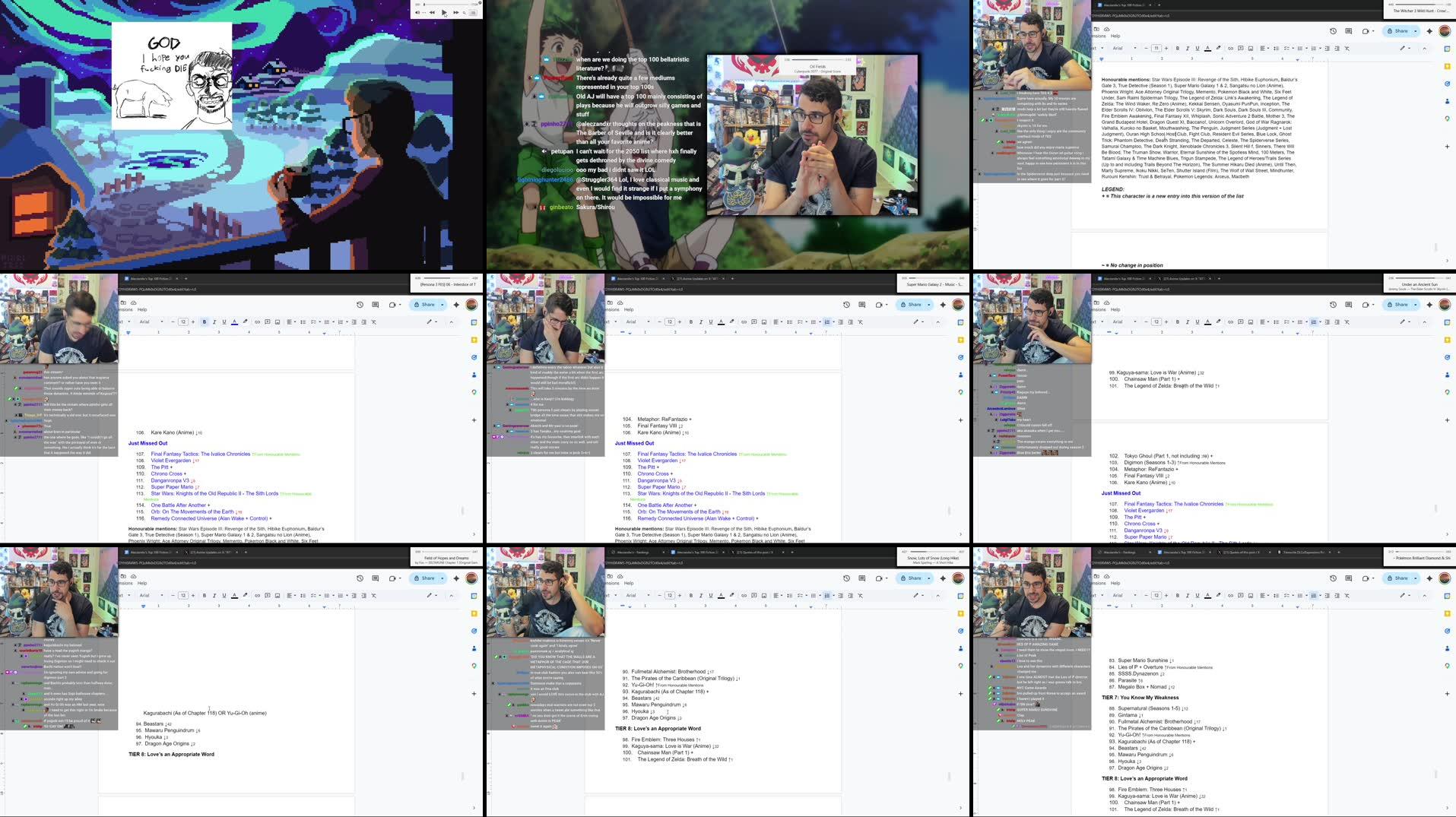 Recording Thumbnails