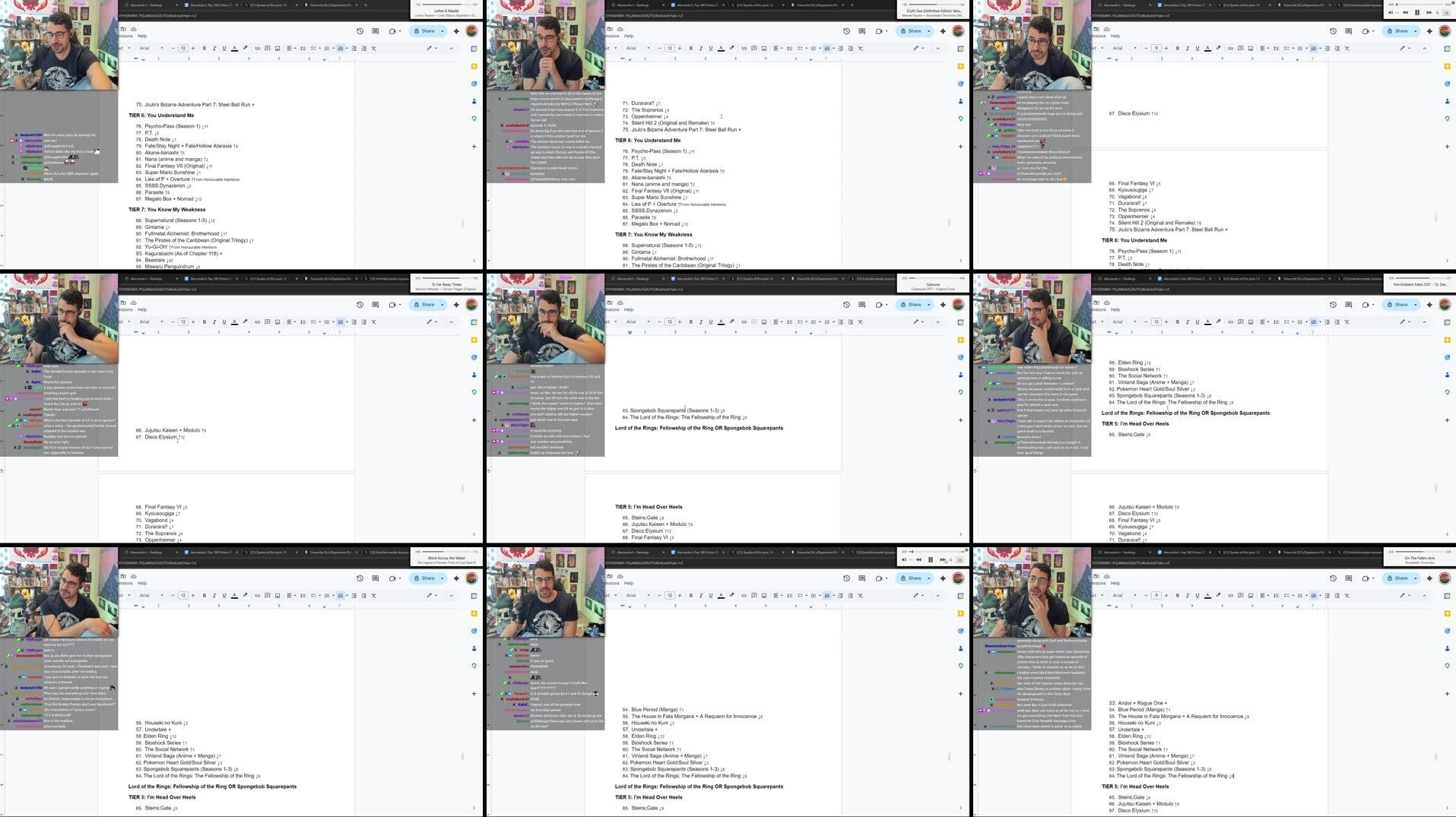 Recording Thumbnails