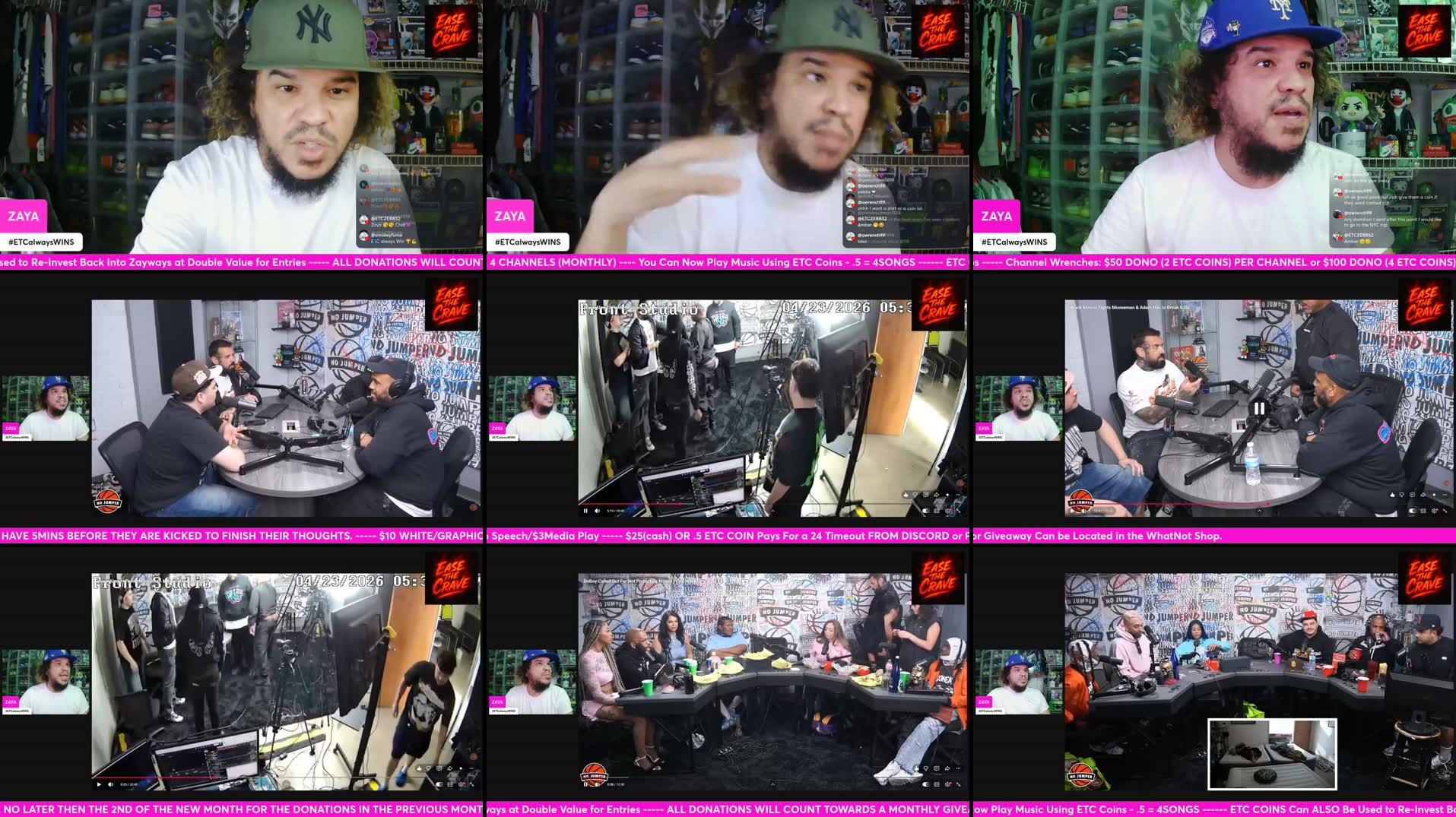 Recording Thumbnails