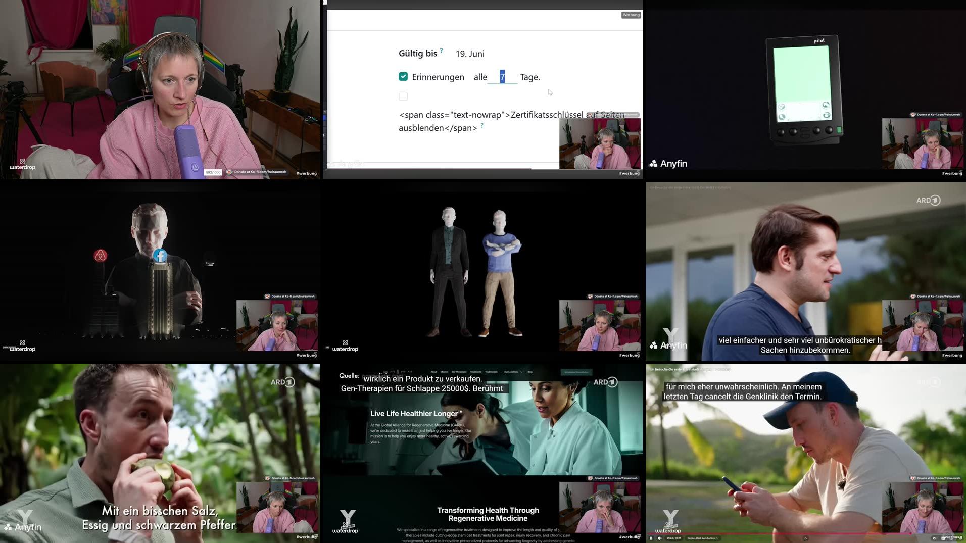 Recording Thumbnails