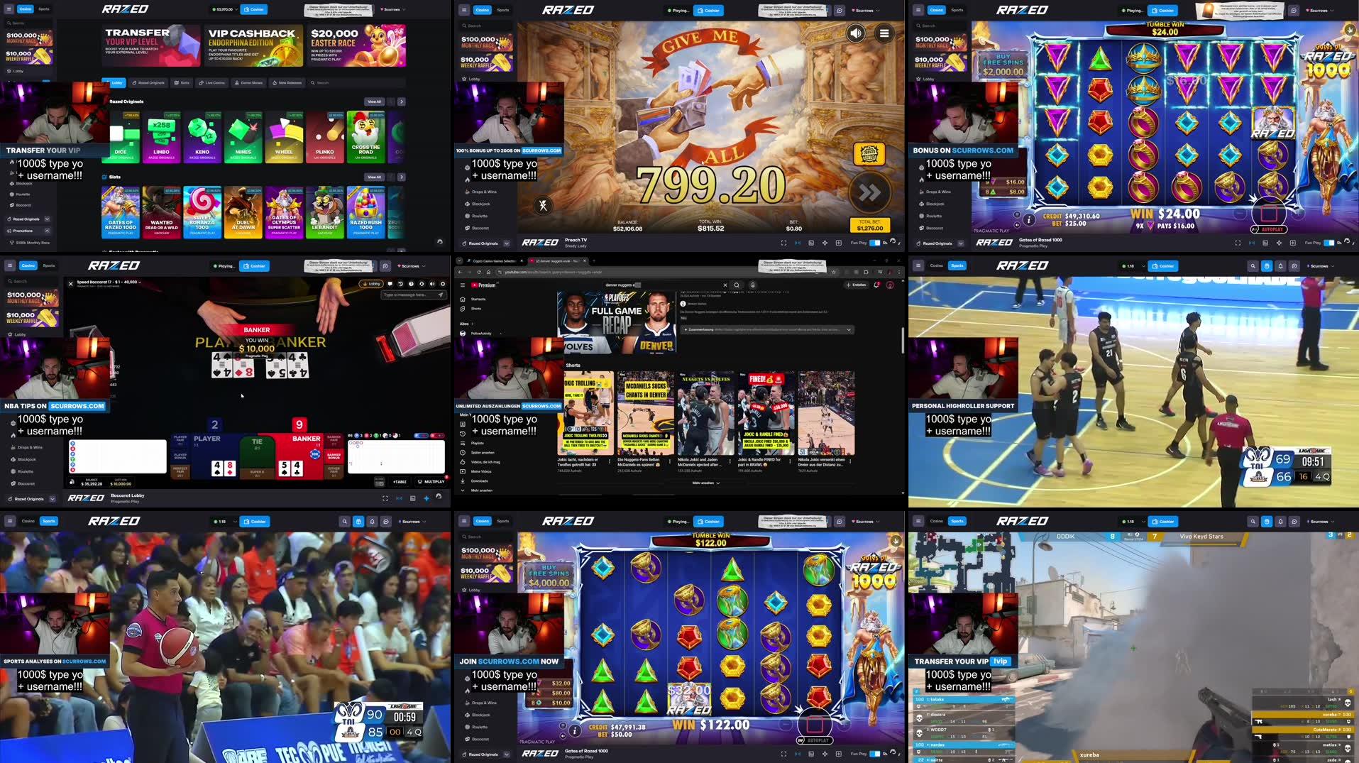 Recording Thumbnails