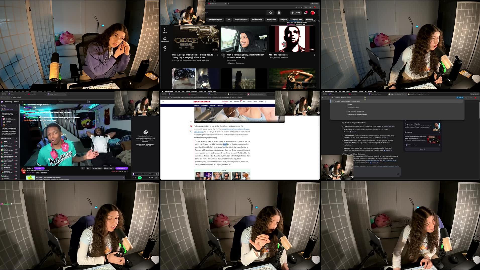 Recording Thumbnails