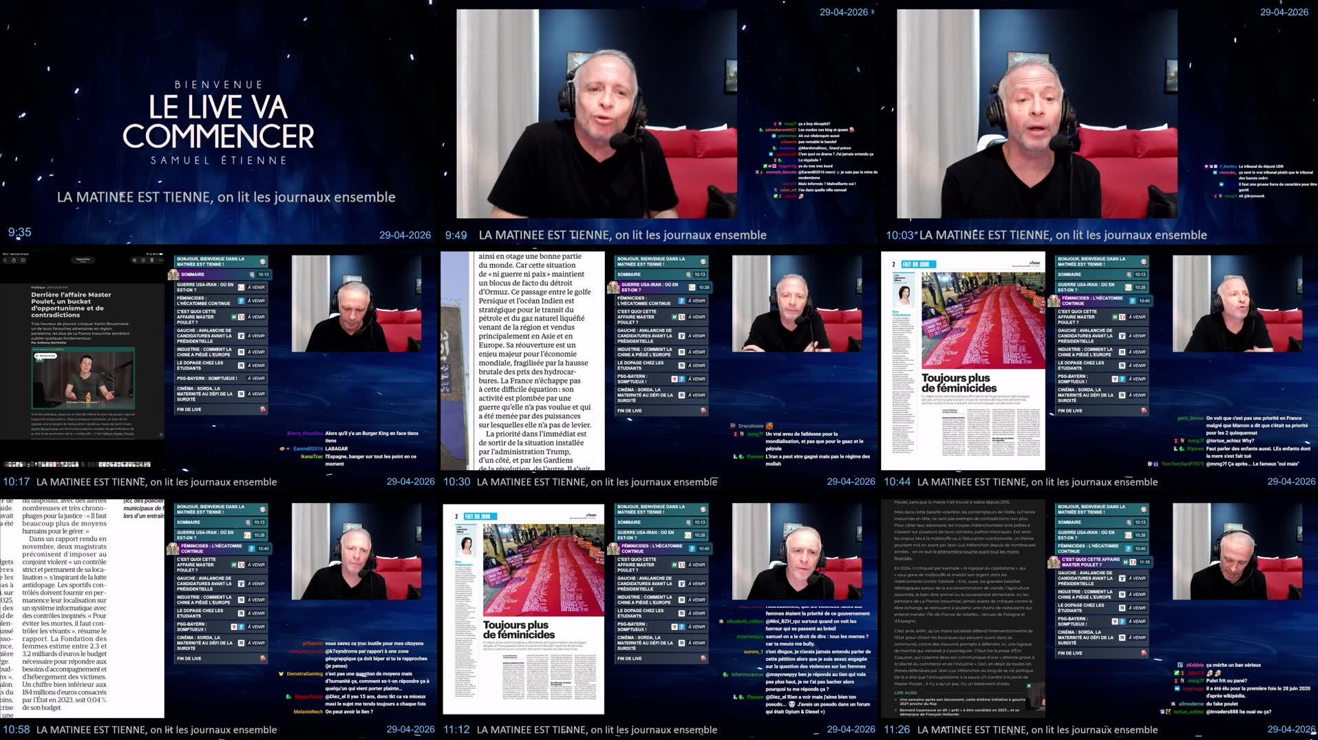 Recording Thumbnails