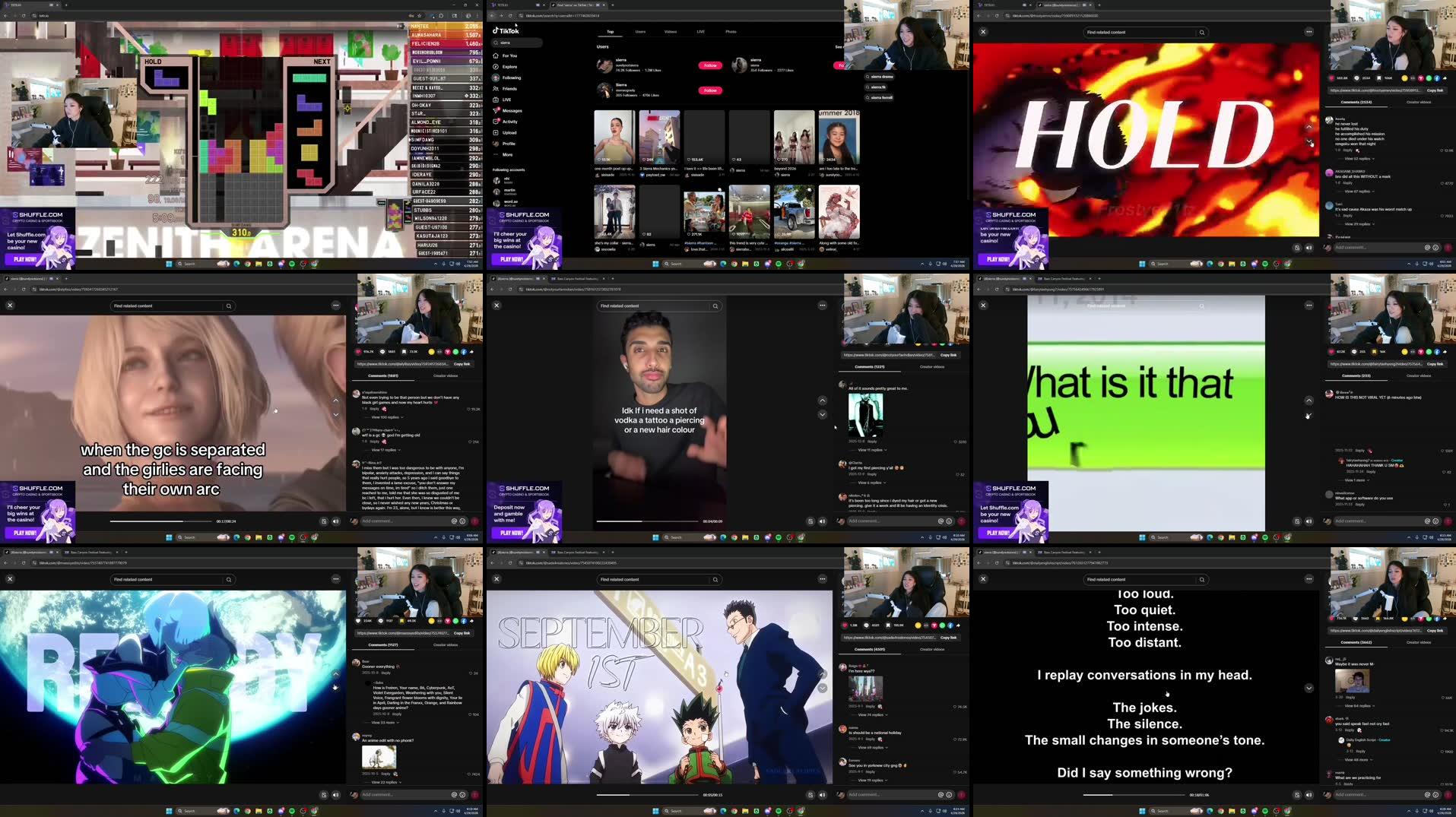 Recording Thumbnails