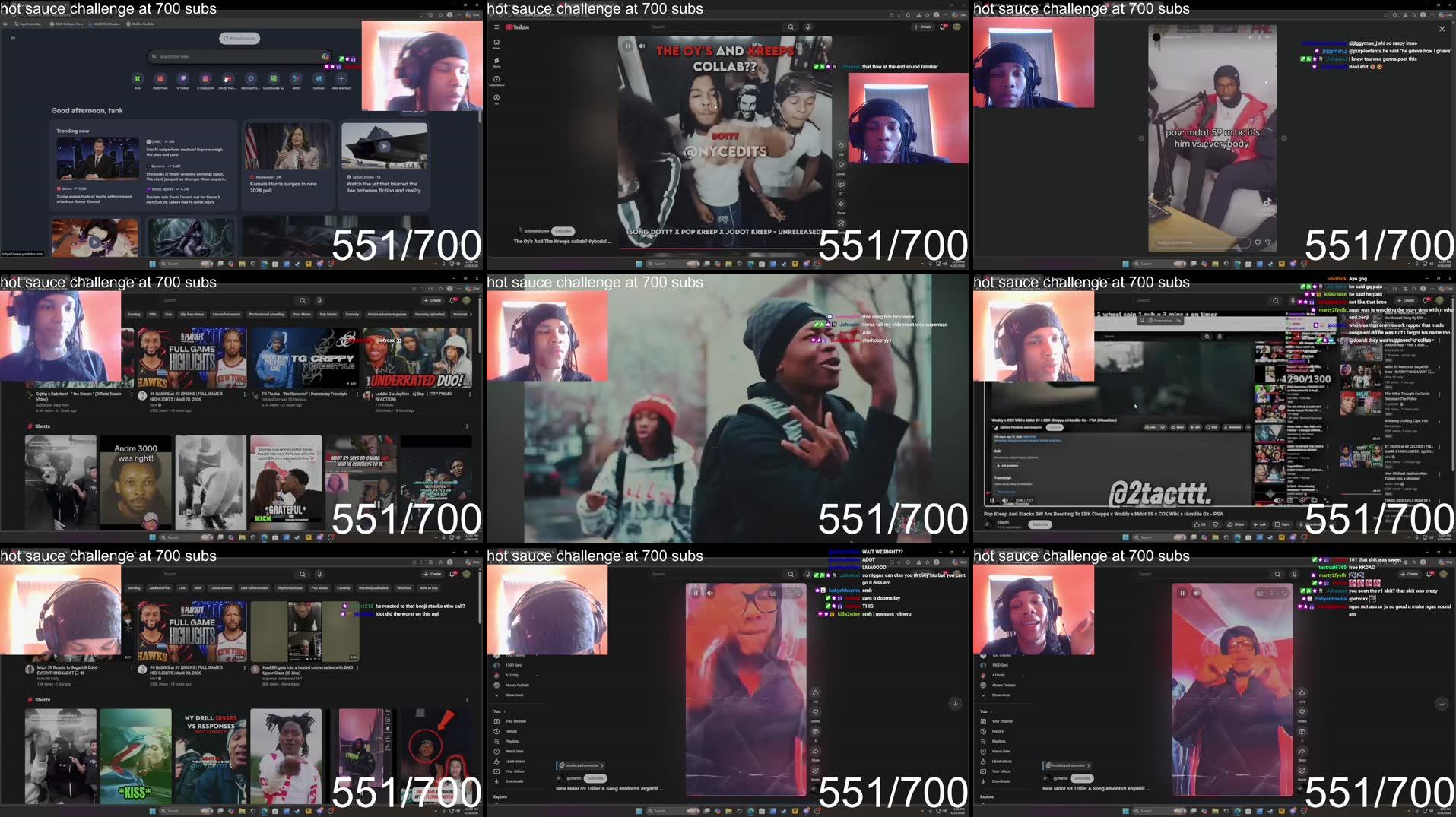 Recording Thumbnails