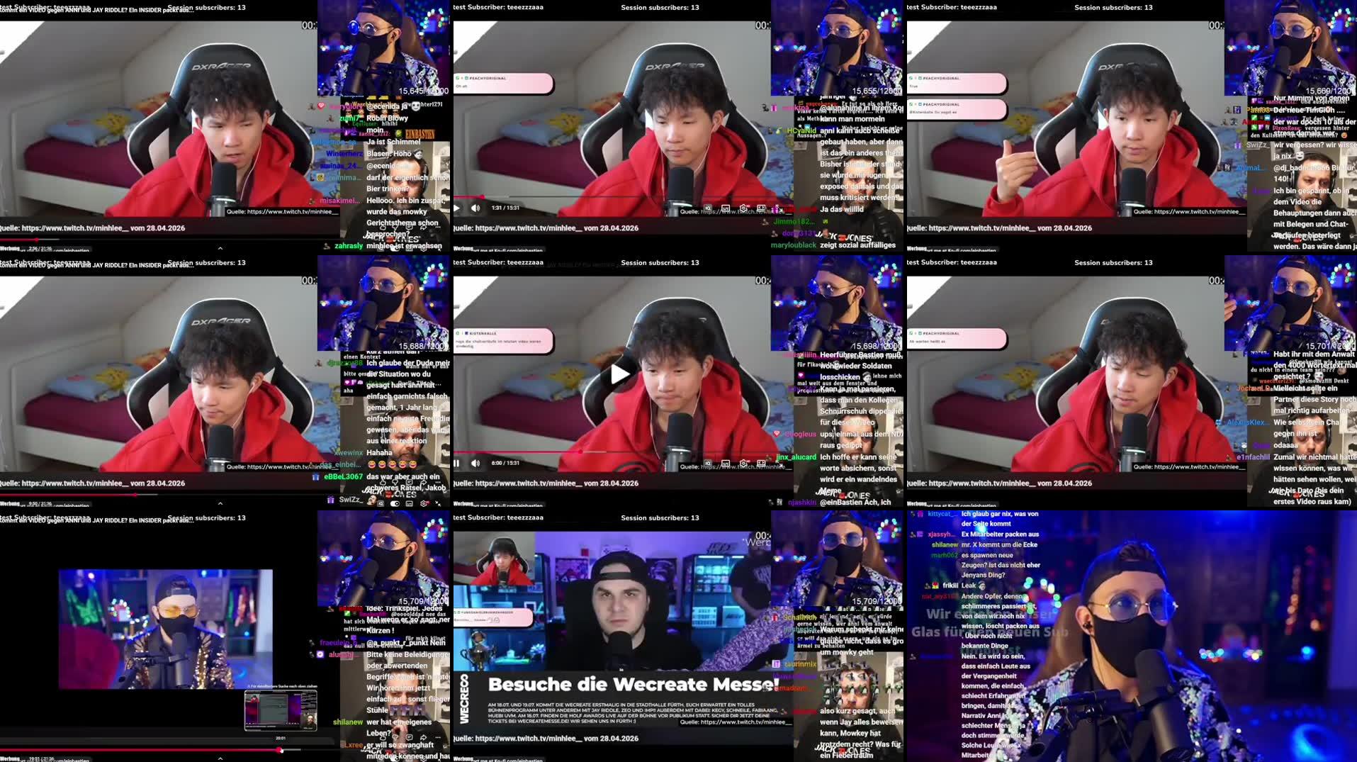 Recording Thumbnails