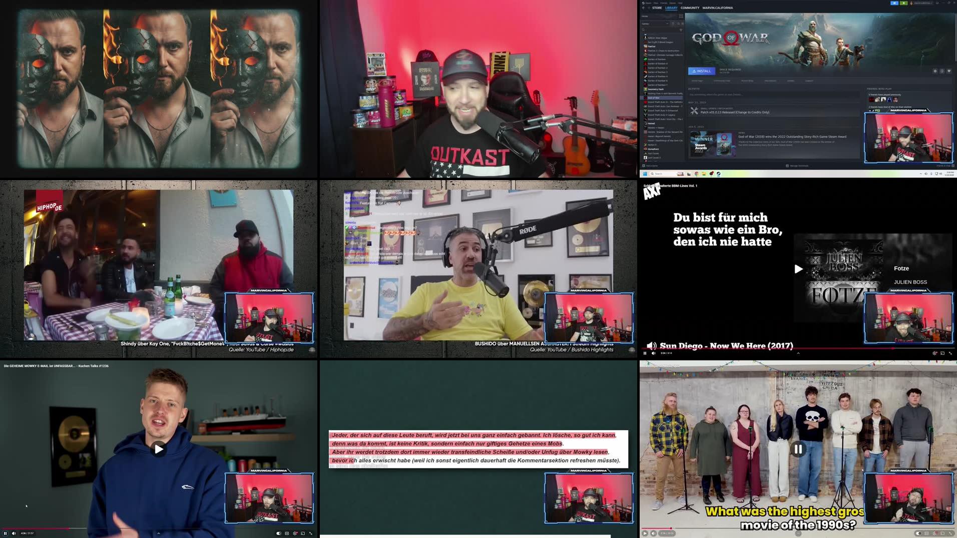 Recording Thumbnails