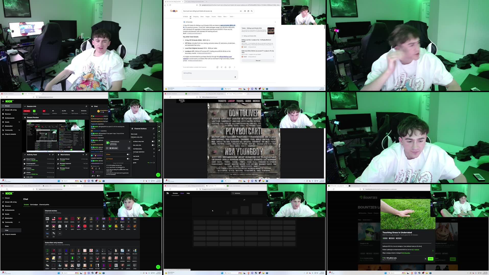 Recording Thumbnails