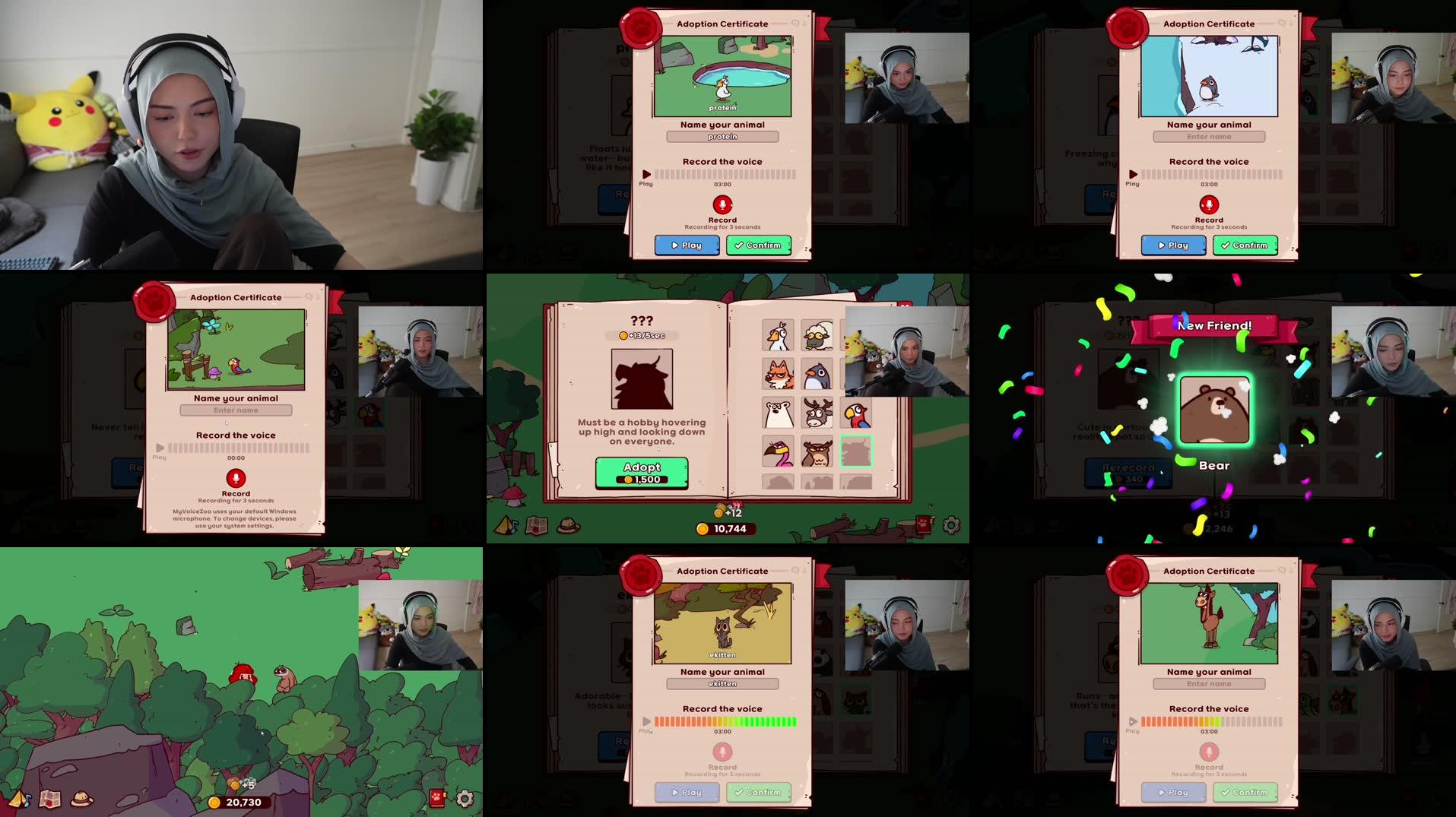 Recording Thumbnails