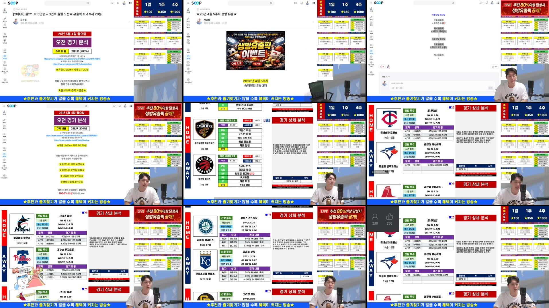Recording Thumbnails