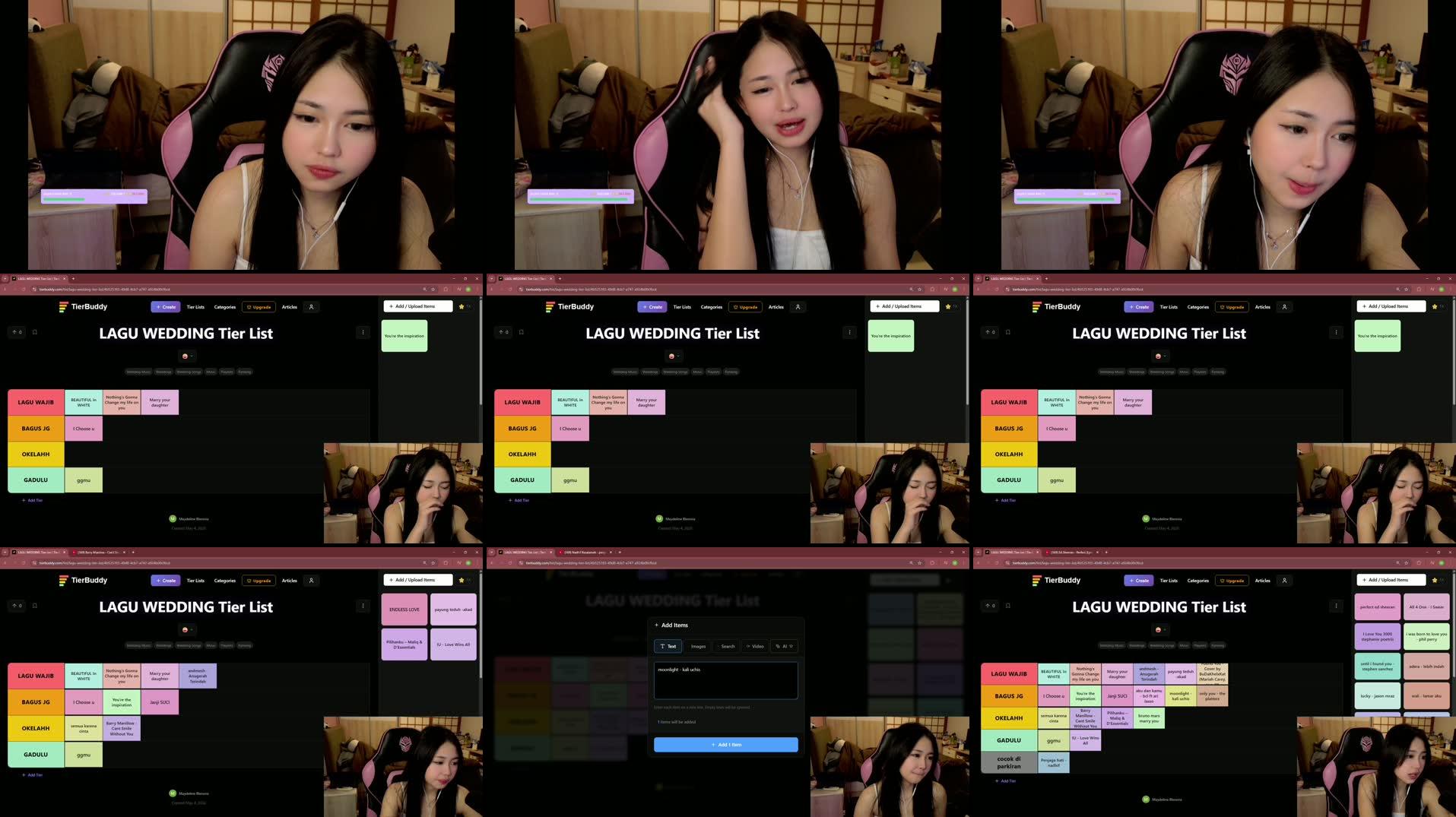 Recording Thumbnails