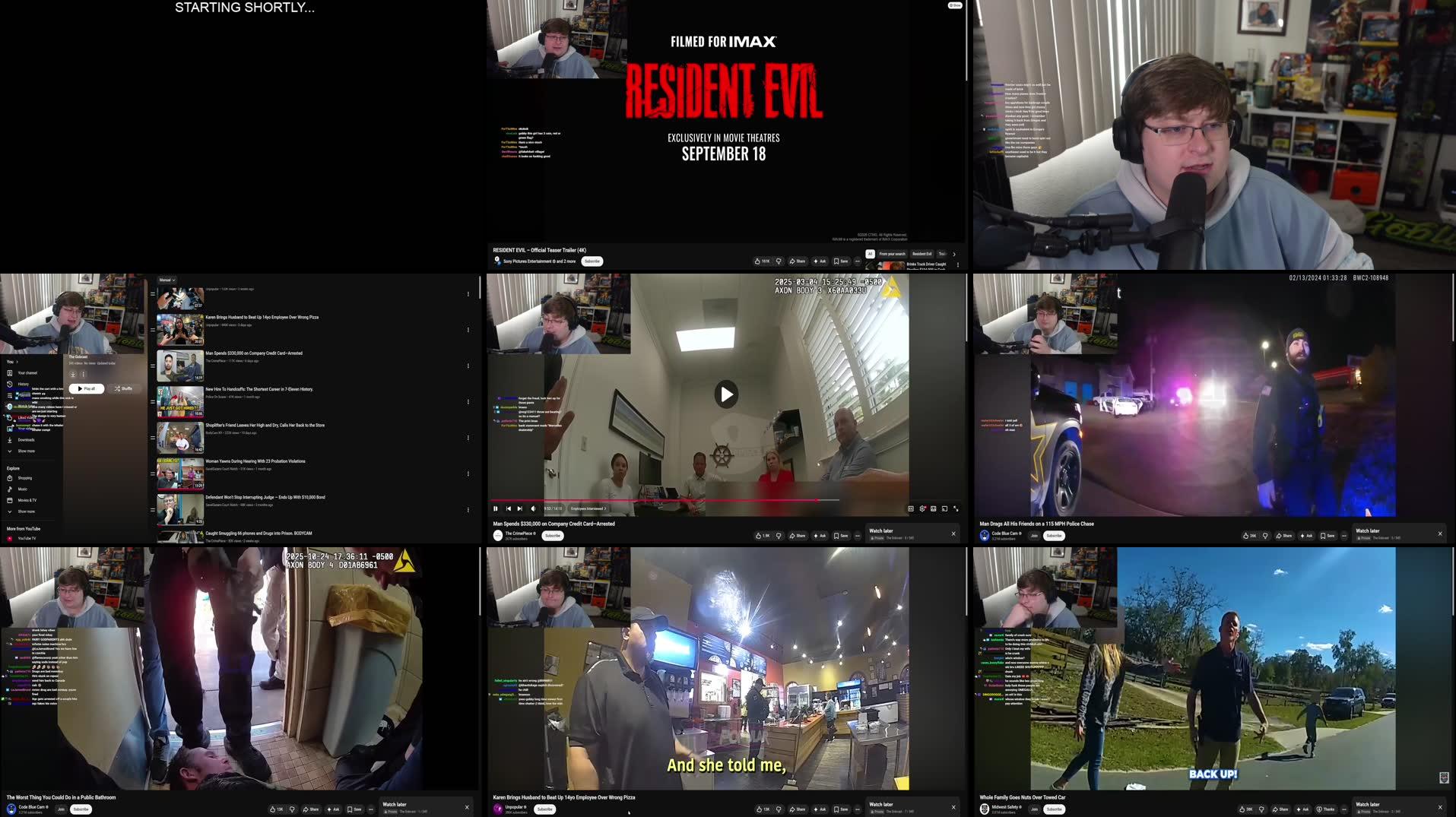 Recording Thumbnails
