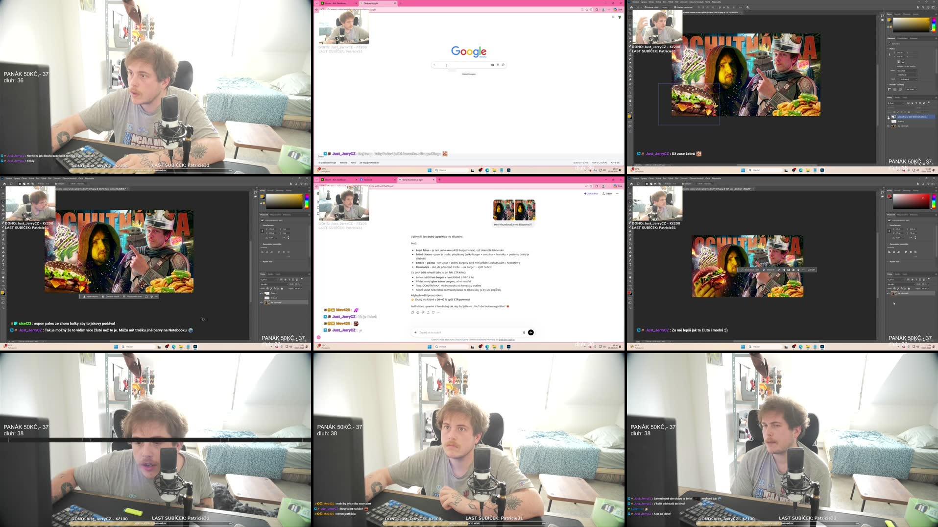 Recording Thumbnails