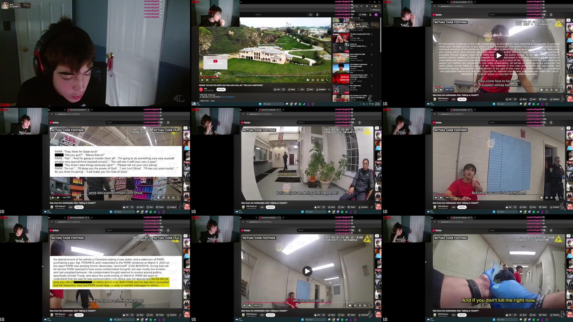 Recording Thumbnails
