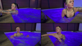 hot tub, guest stream???, drinks, vibes