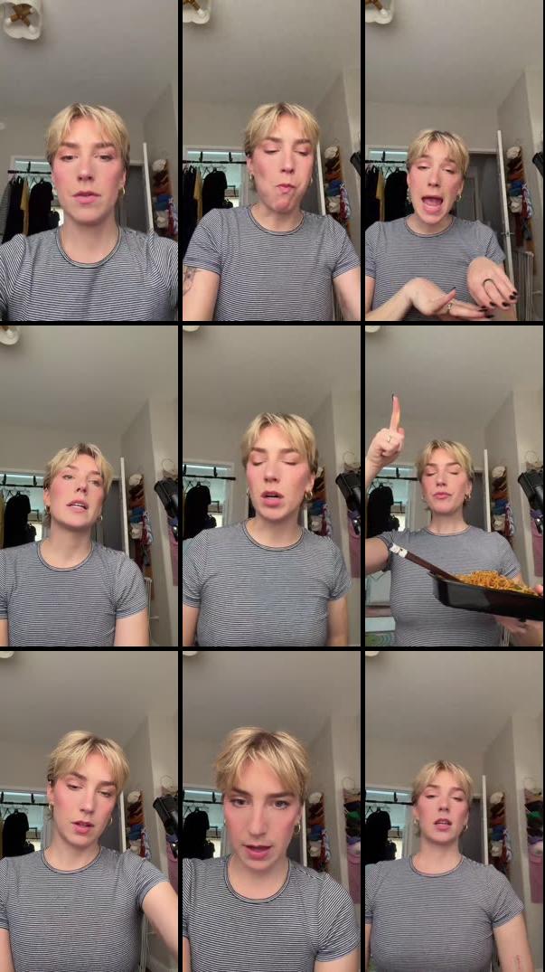 Just Chatting and Eating Noods
