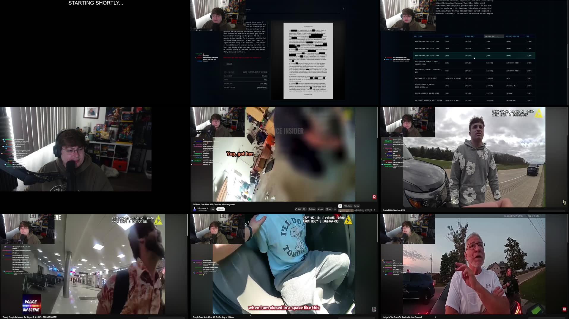 Recording Thumbnails