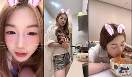 刘亦菲你又半夜吃什么呢
