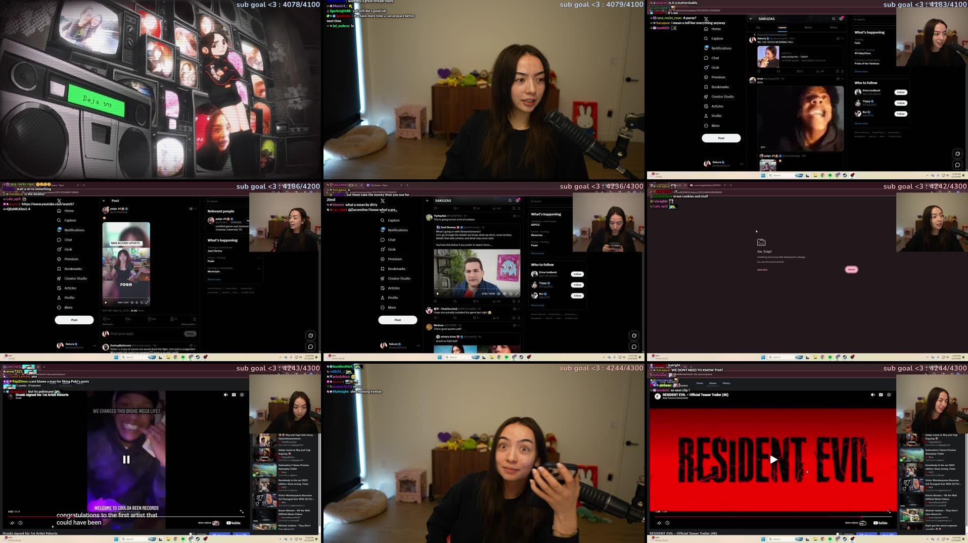 Recording Thumbnails