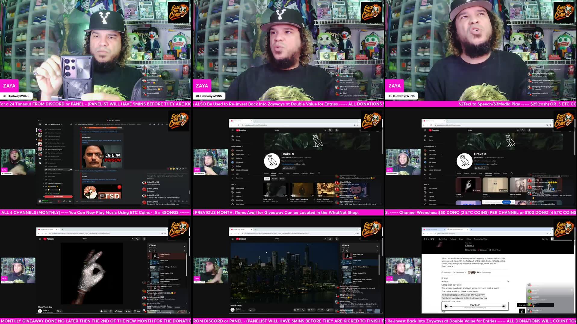 Recording Thumbnails
