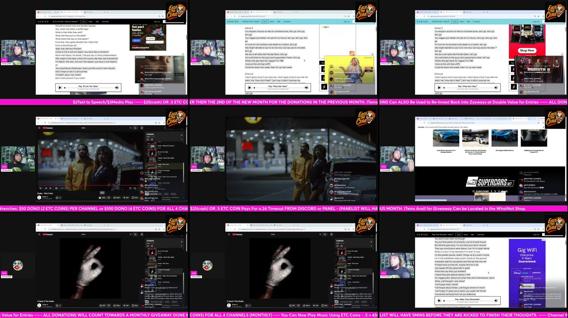 Recording Thumbnails