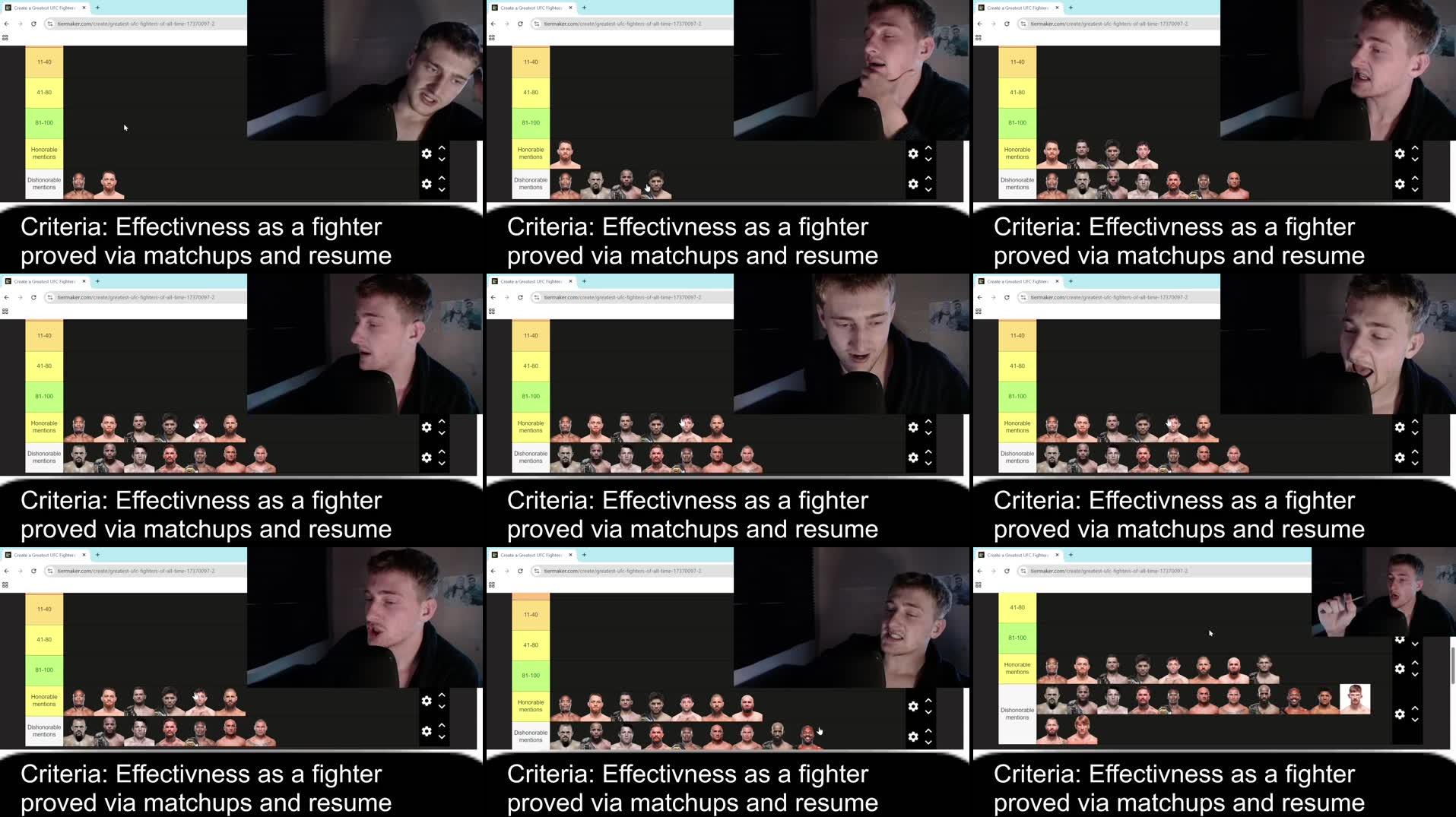 Recording Thumbnails