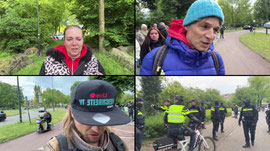 Apeldoorn, Nein zum Heim Niederlande Demo 16.05