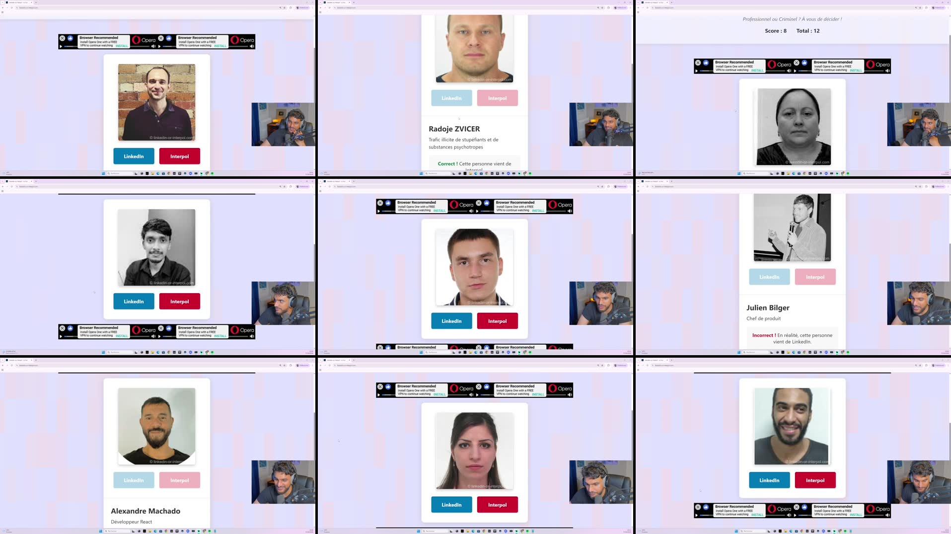 Recording Thumbnails
