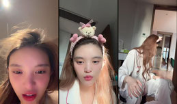 洗澡卸妆，睡觉