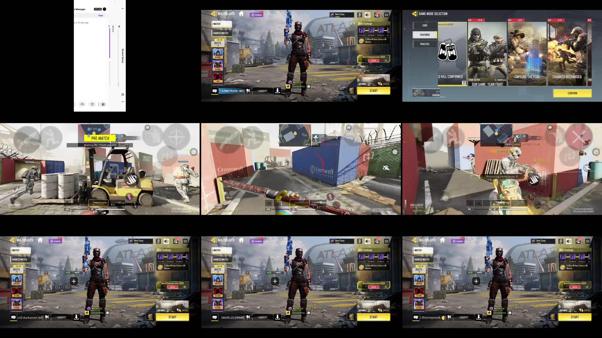 Recording Thumbnails