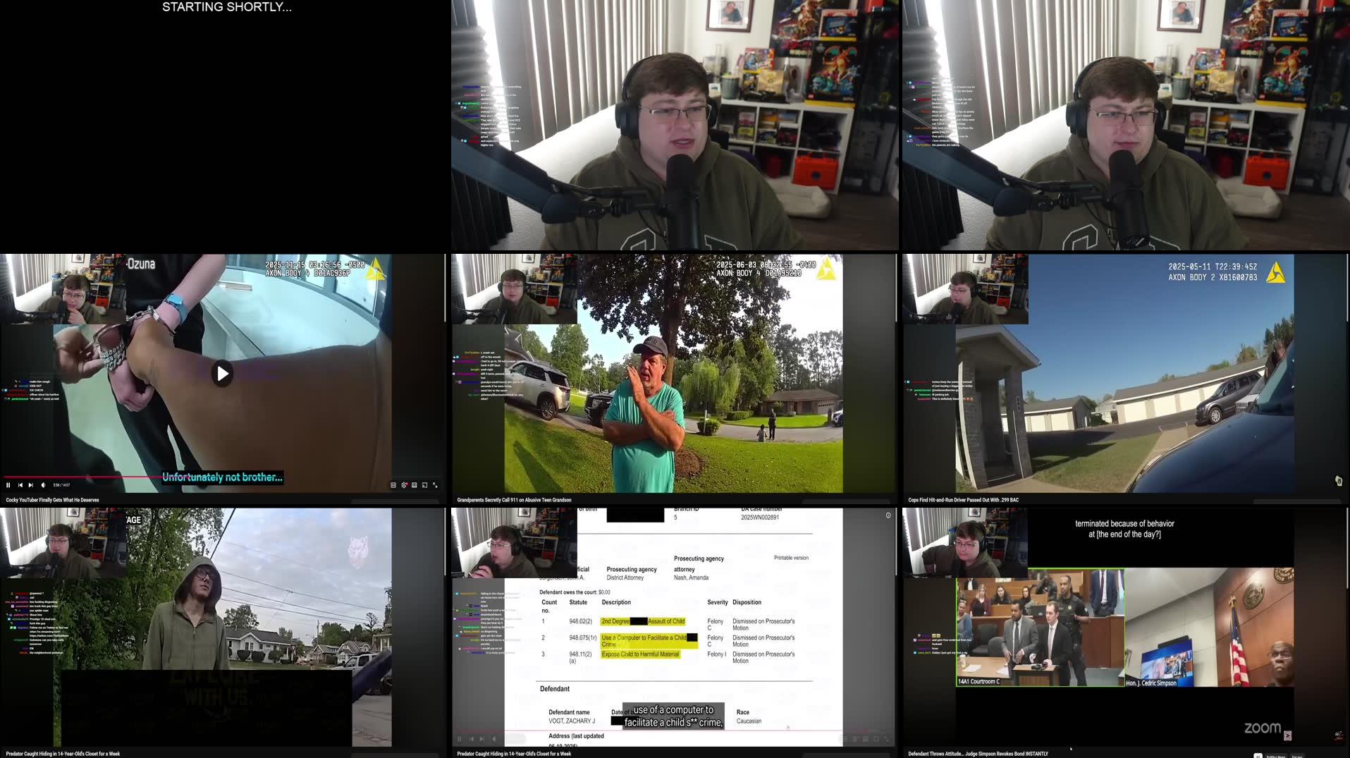 Recording Thumbnails