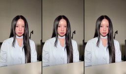 불 뿜는 연습중