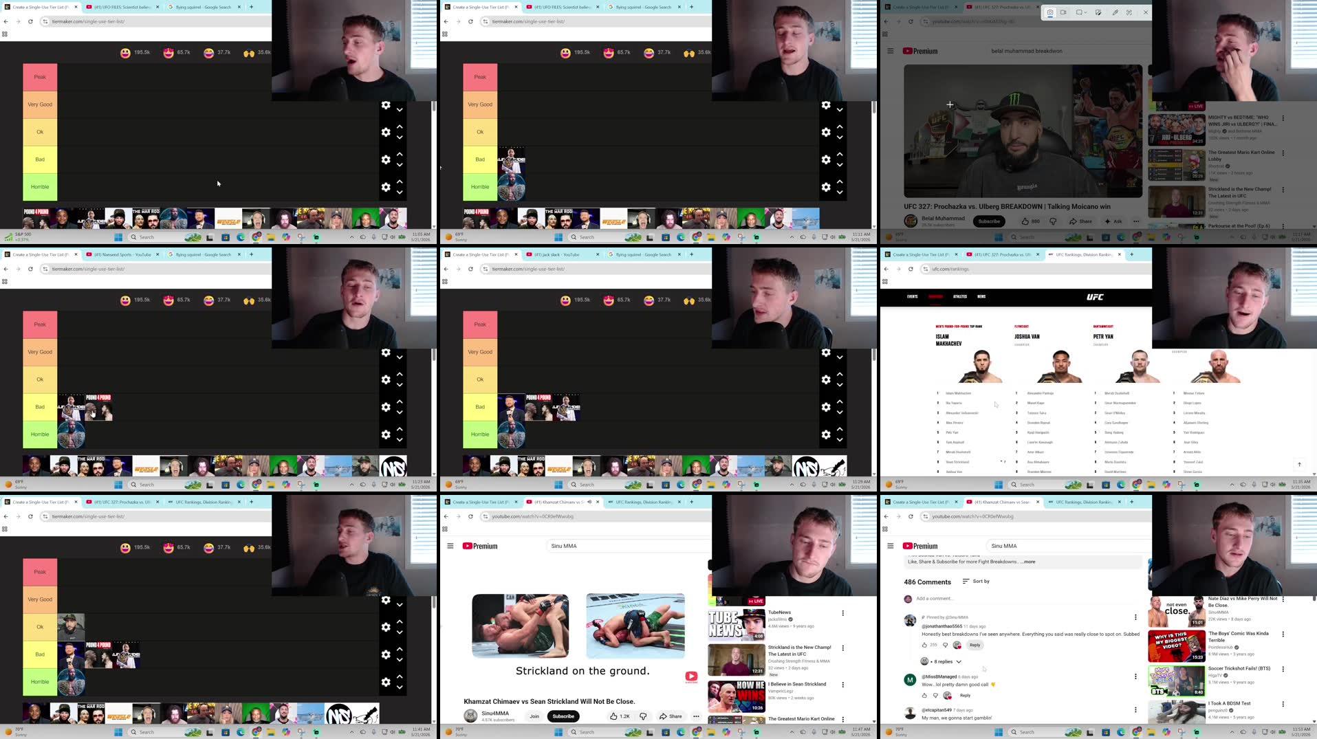 Recording Thumbnails