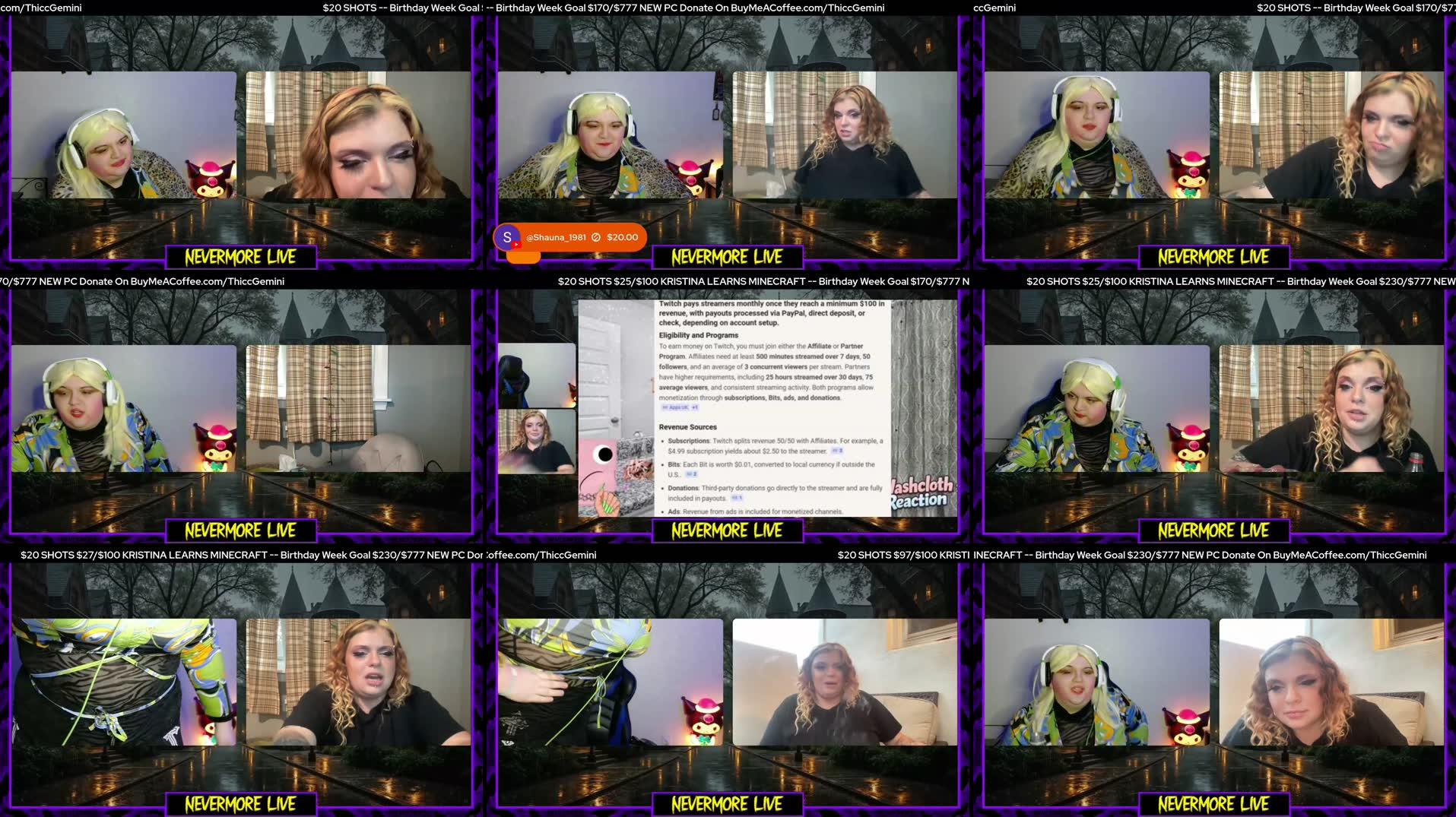 Recording Thumbnails