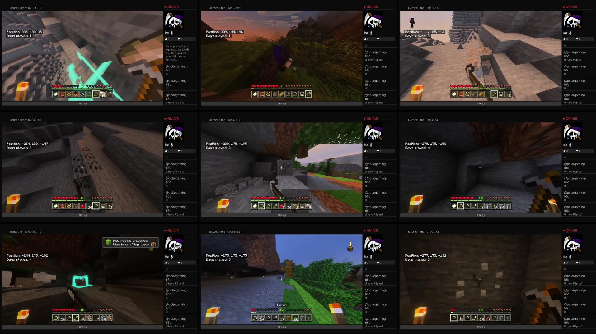 Recording Thumbnails