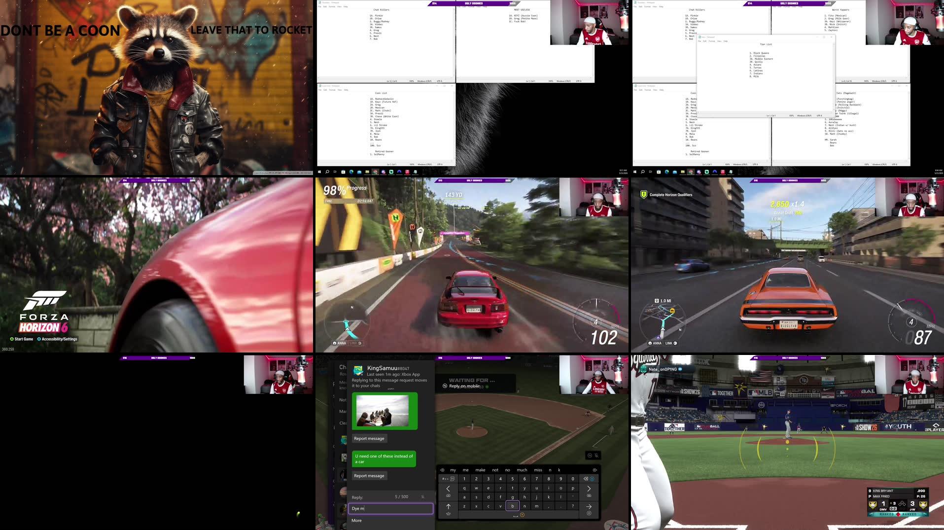 Recording Thumbnails