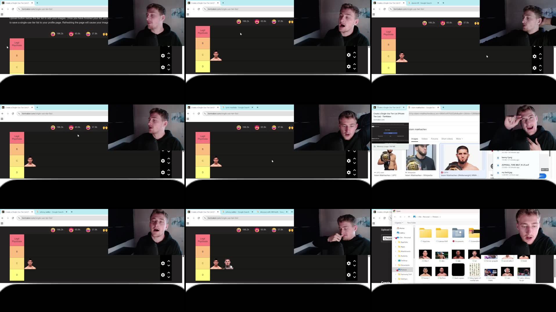 Recording Thumbnails