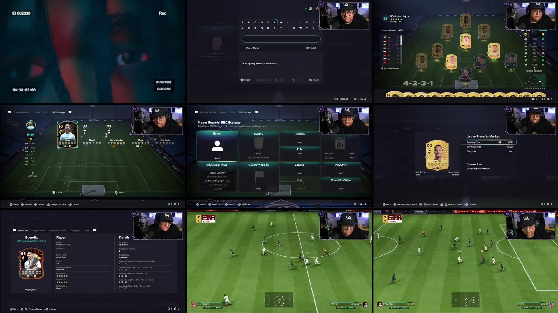 Recording Thumbnails
