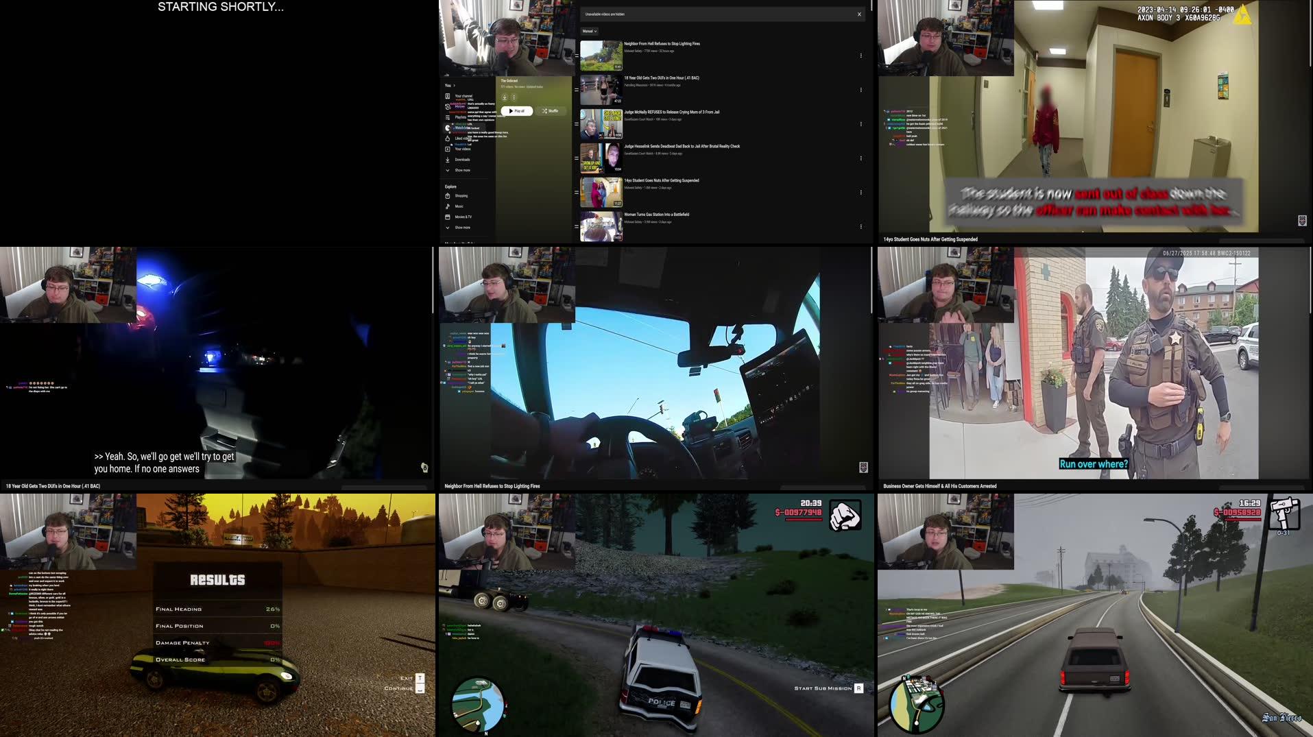 Recording Thumbnails