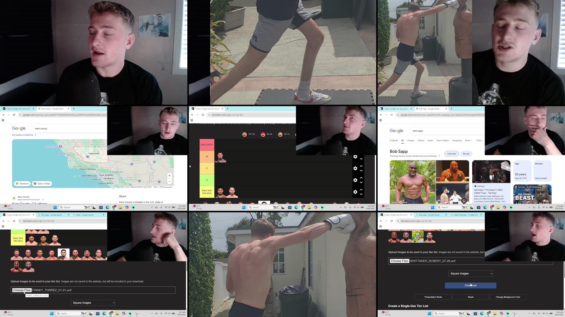 Recording Thumbnails