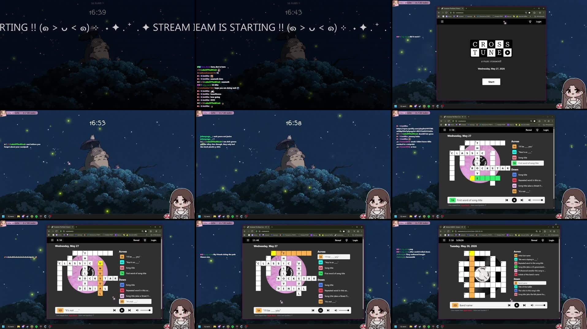 Recording Thumbnails