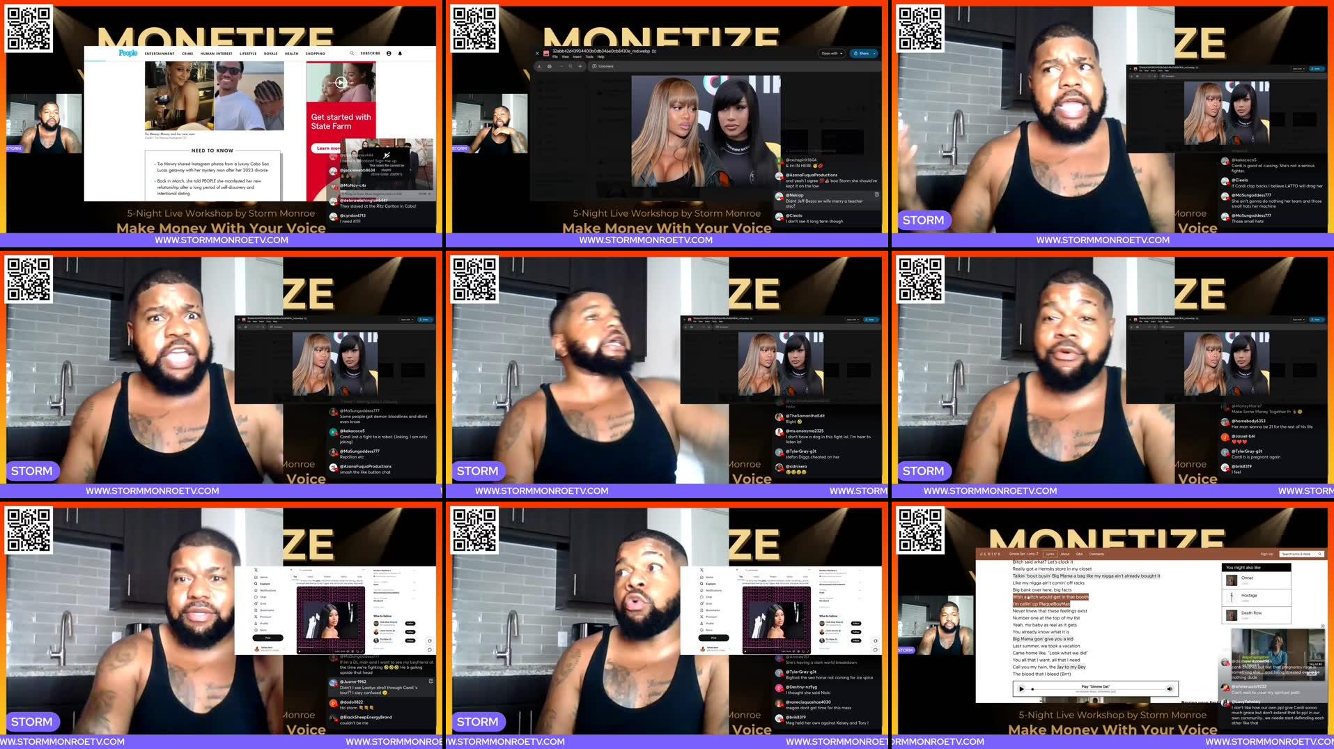 Recording Thumbnails