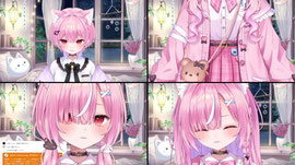 久しぶりの新衣装お披露目💓めっちゃかわいいよ🦋