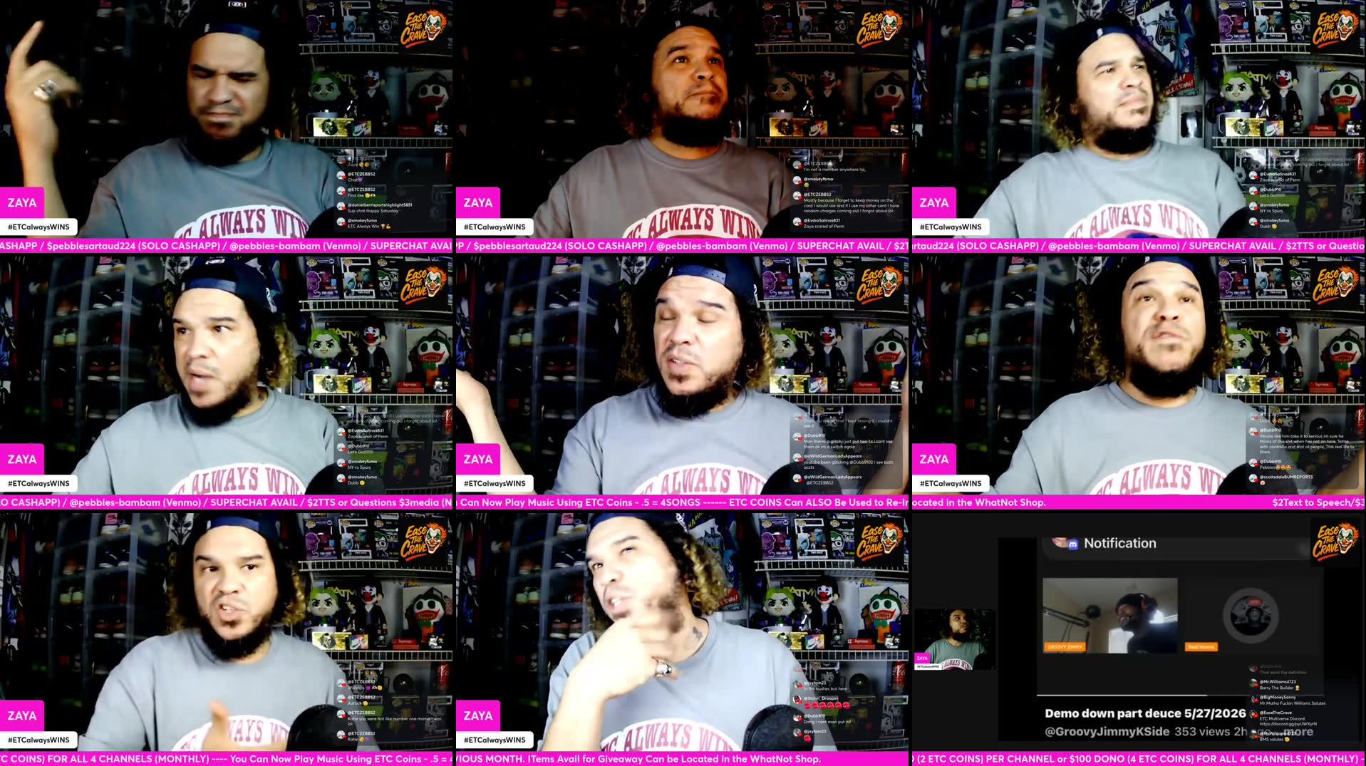 Recording Thumbnails